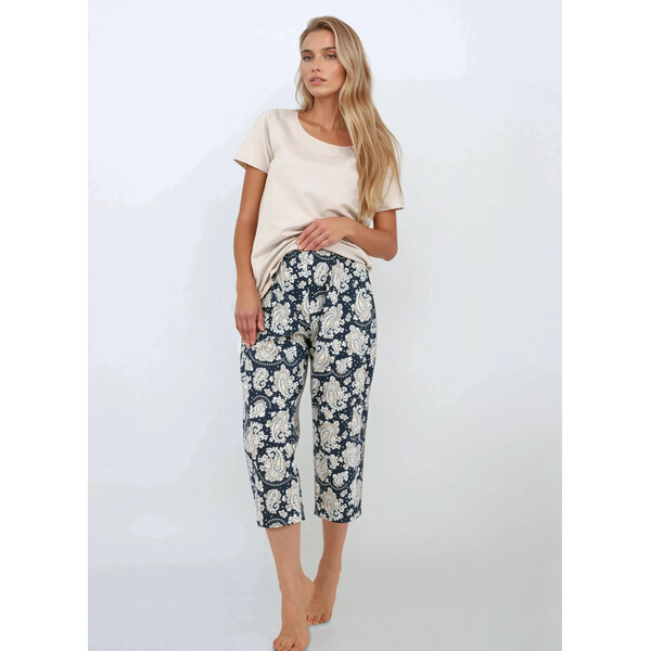 Pyžamo Navy Charm - Momenti Per Me 65446982