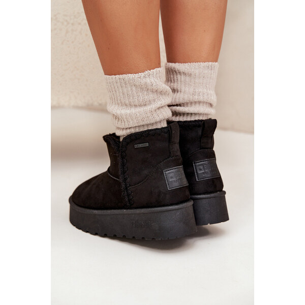 Big Star Shoes Dámske snežnice na platforme s prešívaním Big Star - 65448471