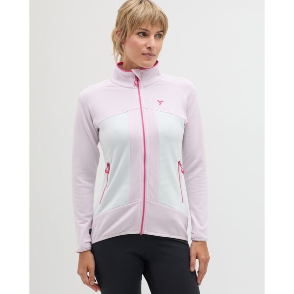 Dámska mikina Silvini Valdaora ružová/sivá 65450810