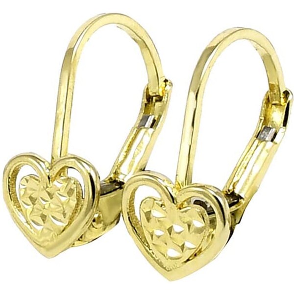 Zlaté detské náušnice Glare 492 65451218