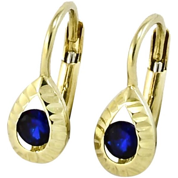 Zlaté detské náušnice Glare 488 65451212