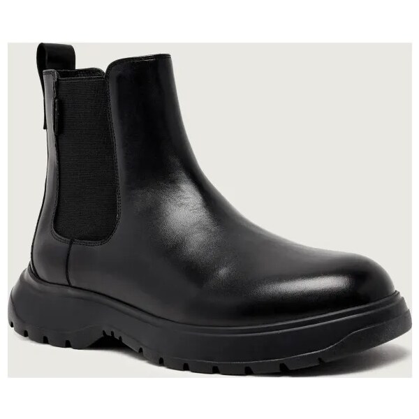 Karl Lagerfeld Kožené jazdecké topánky MAGNUS 65393829