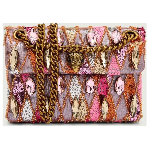 Kurt Geiger Kabelka na rameno SEQUIN MINI KENSINGTON 65393804