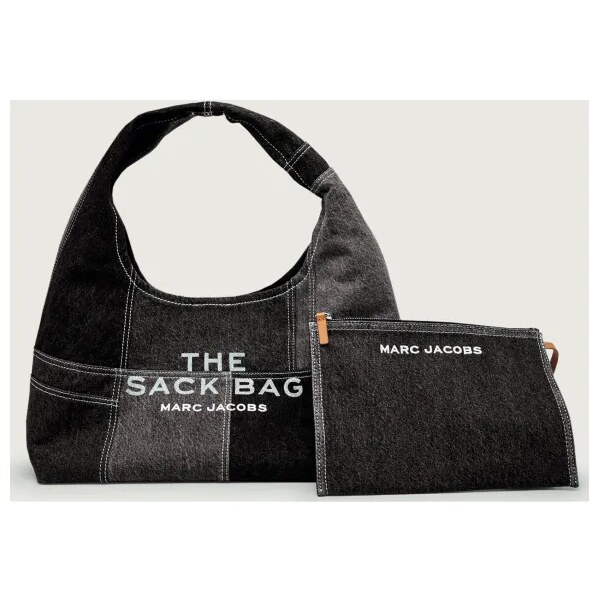Marc Jacobs Džínsové hobo + príručná taštička The Sack Bag 65387376