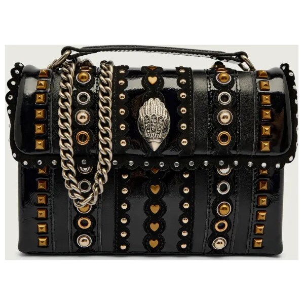 Kurt Geiger Kožená kabelka na rameno KENSINGTON 65387240