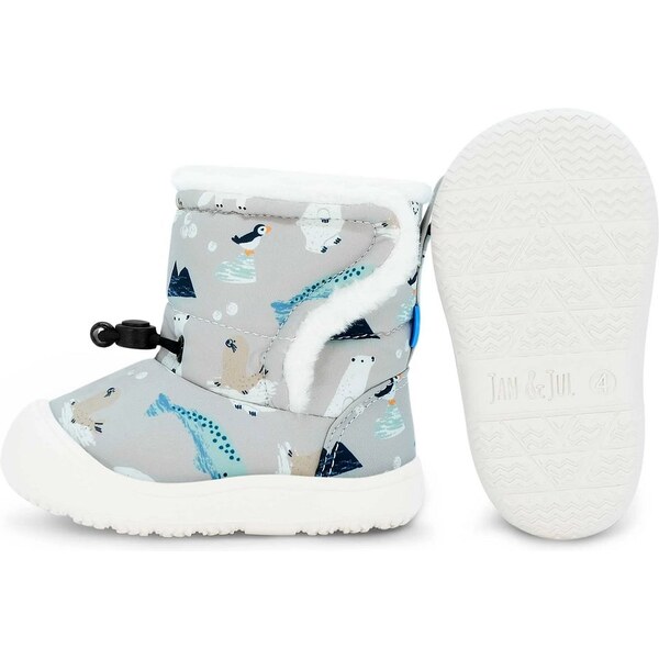 Detské vodeodolné teplé snehule Jan&Jul Stay-Put Trail Booties - BST 65453405