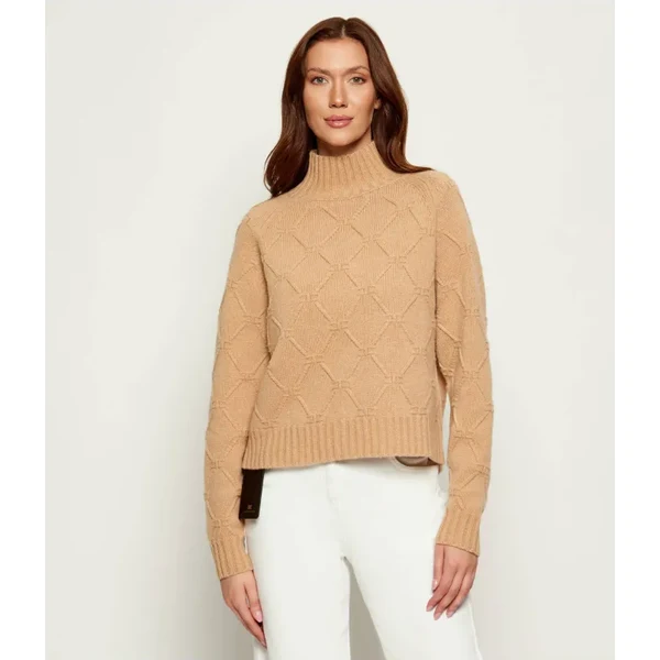 Elisabetta Franchi Vlnený rolák | Oversize fit | s prímesou kašmíru 65452258