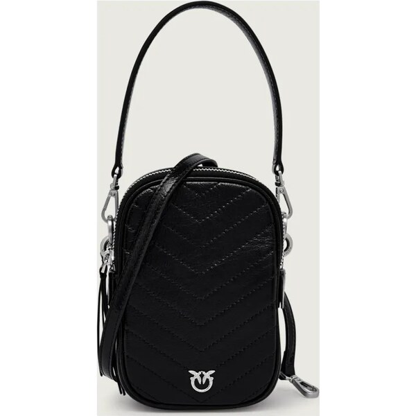 Pinko Kožená kabelka na rameno CARGO POUCH 65422244