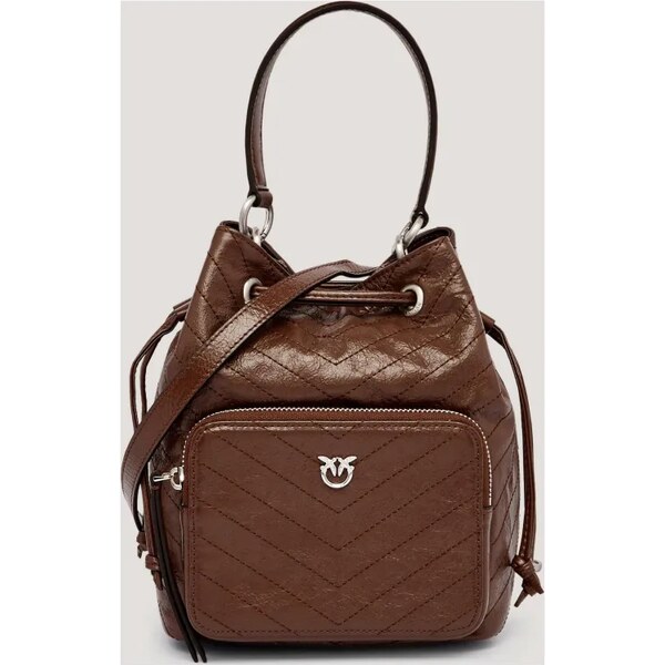 Pinko Kožený vak na chrbát CARGO BUCKET 65422245