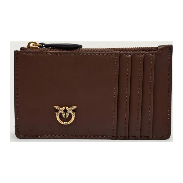 Pinko Kožené puzdro na karty AIRONE 65434176