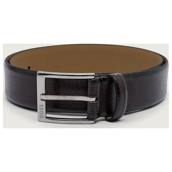 BOSS BLACK Kožený opasok Elloy-Gr_Sz35 65434144