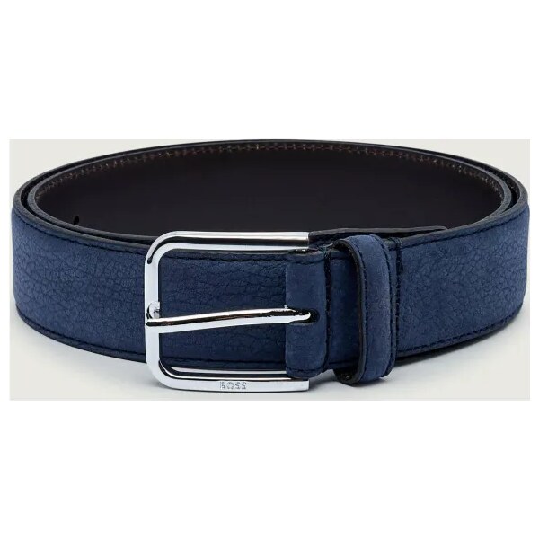 BOSS BLACK Kožený opasok Madison-B1_NbSt_Sz35 65434147