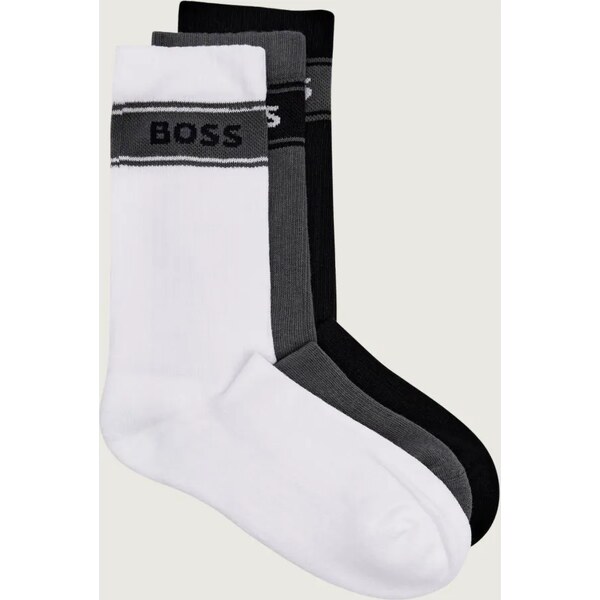 BOSS BLACK Ponožky 3-balenie 3P QS Rib Stripe CC 65434185