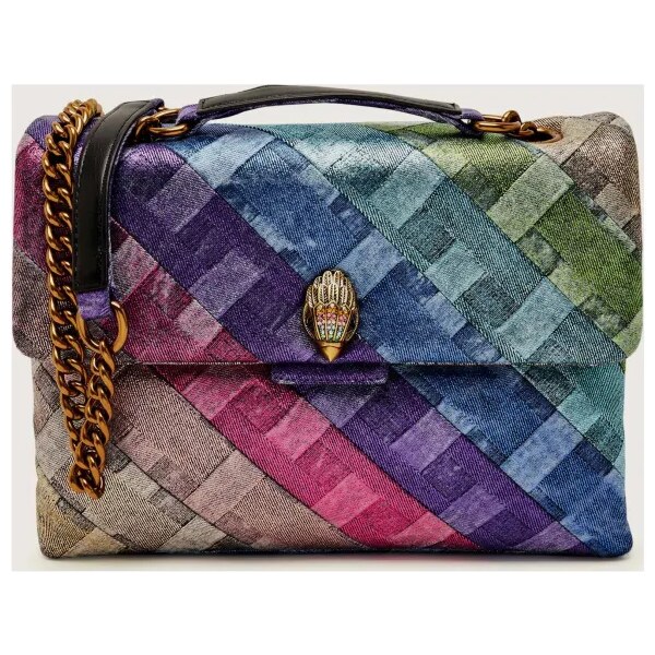 Kurt Geiger Džínsová kabelka na rameno LARGE KENSINGTON SOFT 65414672