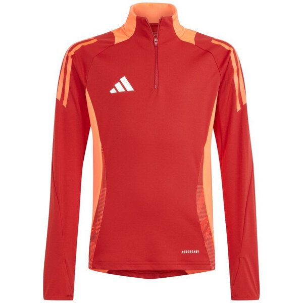 Detská mikina adidas Tiro 24 Competition Training Top červeno-oranžová 65555665