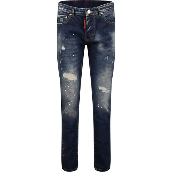 Geographical Norway MOD 201 EO MEN 2614 Pánske modré džínsové nohavice 65555940