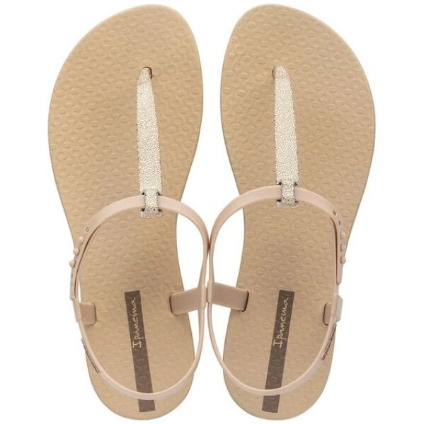 Ipanema Sandal Class žabky sandále dámske svetlo béžové so zlatou 66690761