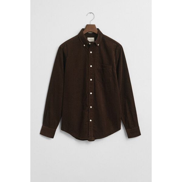 KOŠEĽA GANT REG CORDUROY SHIRT RICH BROWN 65455826