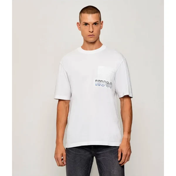 Hugo Blue Tričko Nogoste | regular fit 65454954