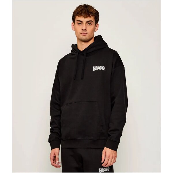 Hugo Blue Mikina Nyrohood | Loose fit 65451960
