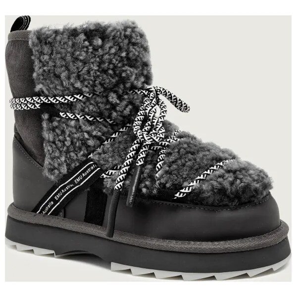 EMU Australia Snehule Blurred Teddy | shearling | skóra 65452003