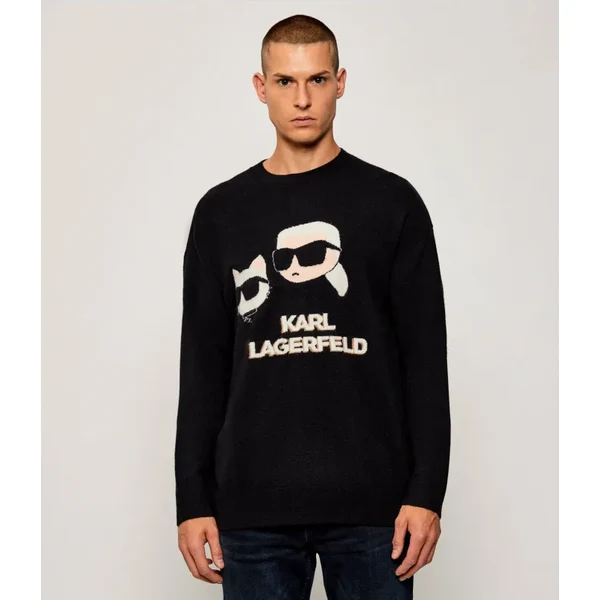 Karl Lagerfeld Sveter | Relaxed fit | s prímesou vlny 65454966