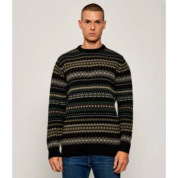 Barbour Vlnený sveter Isle Crew | regular fit 65455004