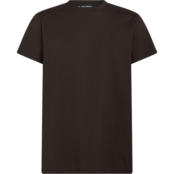 Karl Lagerfeld Tričko tmavohnedá 65457180