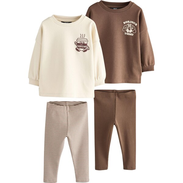 Next Set béžová / hnedá 66263063