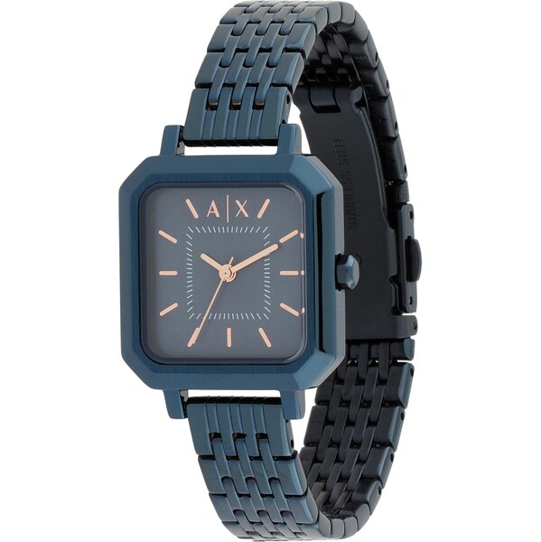 ARMANI EXCHANGE Analógové hodinky námornícka modrá / zlatá 65457301