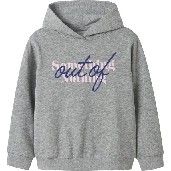 NAME IT Mikina NKFOFINA námornícka modrá / sivá melírovaná / rosé 65457367