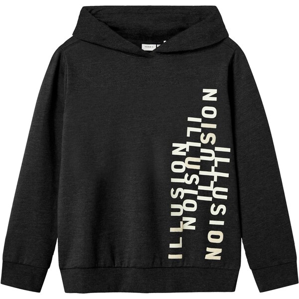 NAME IT Mikina NKMOLAF béžová / čierna 65457369