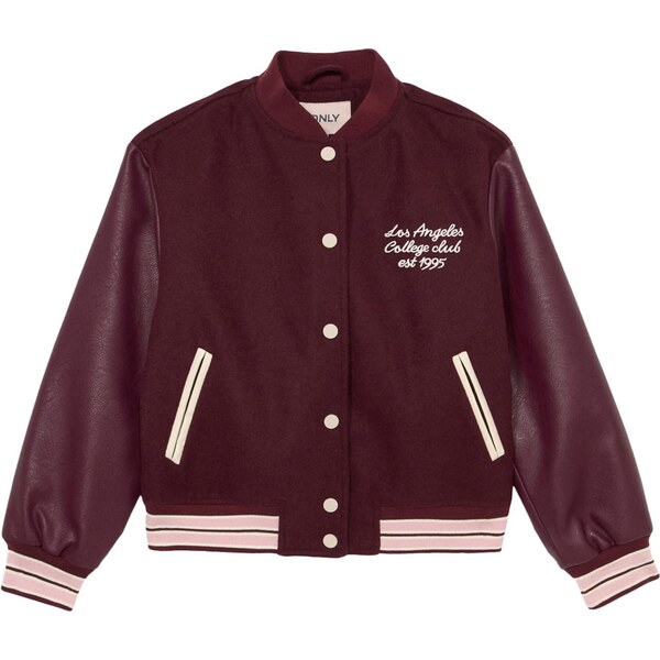 ONLY GIRLS Prechodná bunda WESTCOAST béžová / černicová 65457372