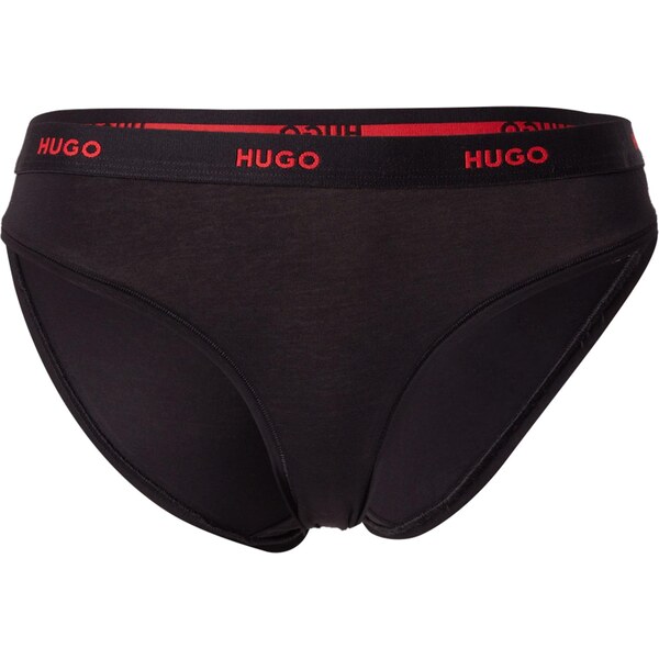 HUGO Nohavičky červená / čierna 65494745