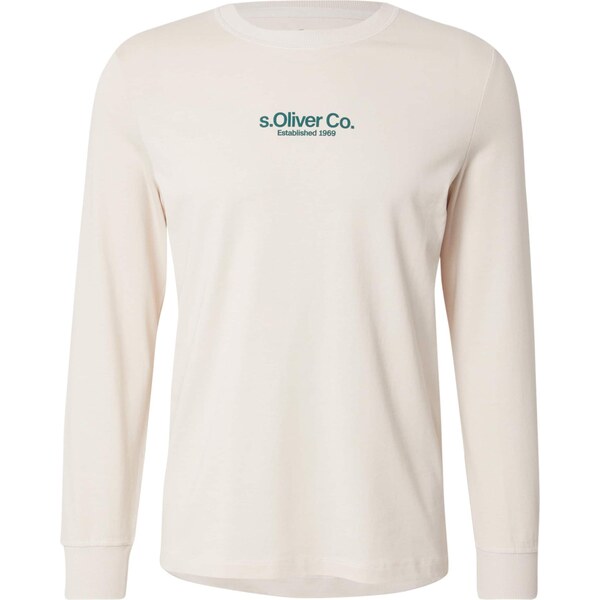 s.Oliver Tričko krémová / zelená 65457200