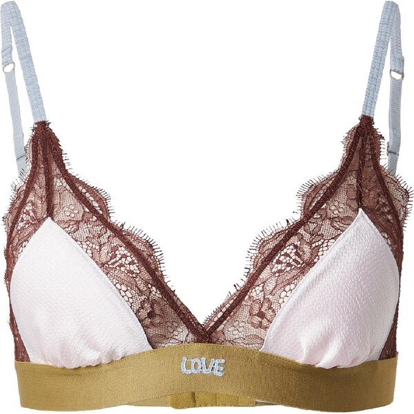 LOVE Stories Podprsenka horčicová / purpurová / pastelovo ružová 65893943