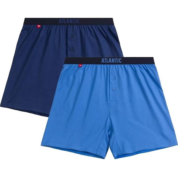 Atlantic Sada pánskych bavlnených boxeriek - 2 ks 2MBX-025/25 A2 S-2XL 65460603