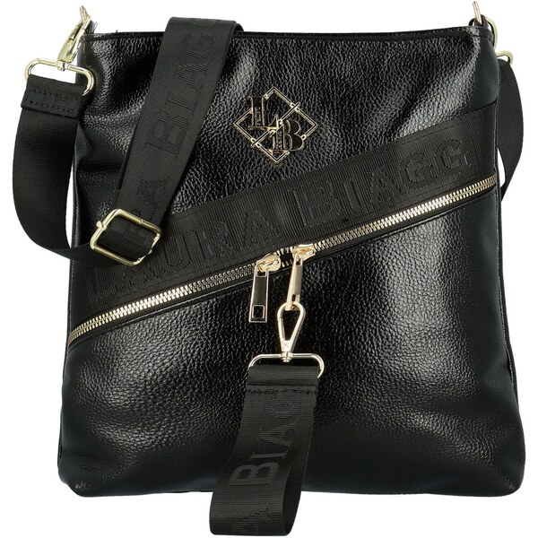 Laura Biagii Dámska crossbody kabelka čierna - Laura Biaggi Latoya 65460149