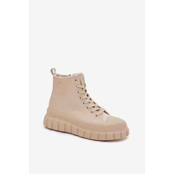 Big Star Shoes Dámske zateplené tenisky na platforme z ECO kože Big 65460318