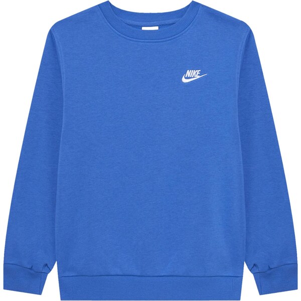 Nike Sportswear Mikina CLUB FLEECE modrá / biela 65635751