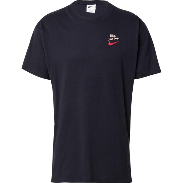 Nike Sportswear Tričko pastelovo oranžová / červená / čierna 65475362