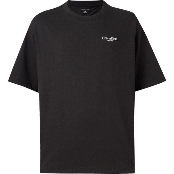 Calvin Klein Jeans Tričko čierna / biela 65696181