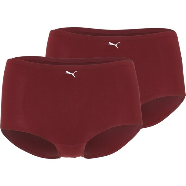 PUMA Nohavičky rubínová / biela 65461057