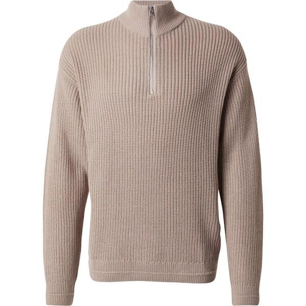 JACK & JONES Sveter JJKaito sivobéžová 65665072