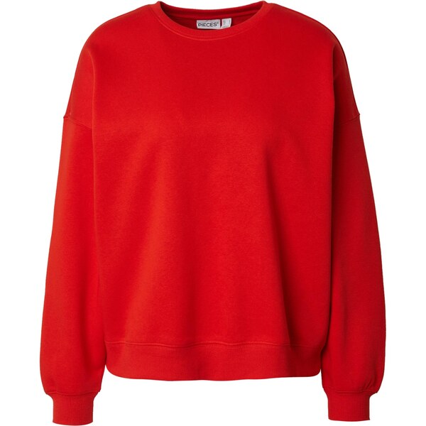 PIECES Mikina PCFANY levanduľová / červená 65665074