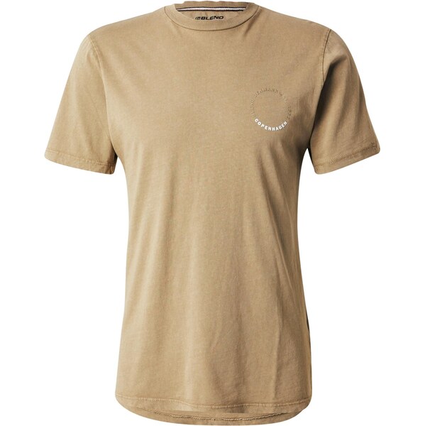 BLEND Tričko BHKarlos béžová / biela 65465657