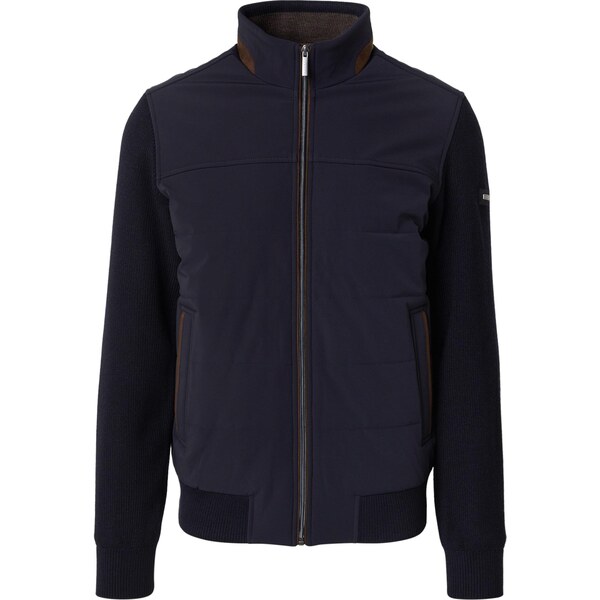 bugatti Prechodná bunda námornícka modrá / hnedá 65461094