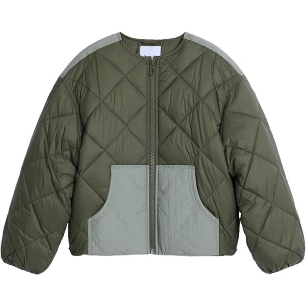 Desigual Zimná bunda zelená / pastelovo zelená 65694920