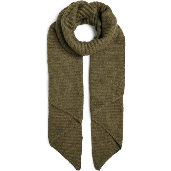 PIECES Šál PCPYRON olivová 65890708