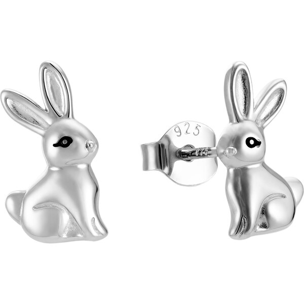 Olivie Strieborné náušnice KRÁLIK 9652 65462943